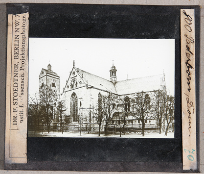 Vorschaubild Paderborn: Dom, Aussenansicht (Stoedtner-Nr. 800) 